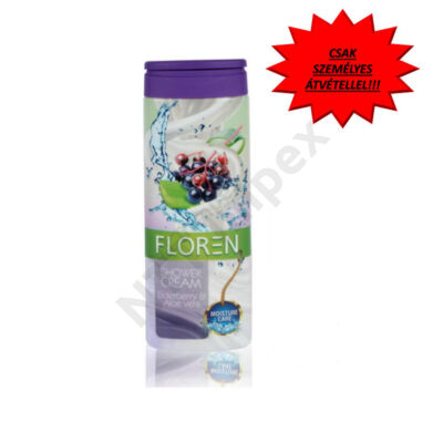 FLR2266DRTA Floren tusfürdő 300ml - Elderberry&Aloe vera
