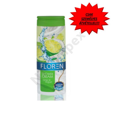 FLR2270DRTA Floren tusfürdő 300ml - Lime&Joghurt