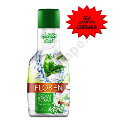 FLR2317DRSP Floren krémszappan u.t 1L Green Tea