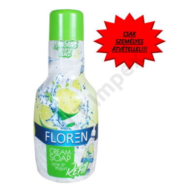 FLR2319DRSP Floren krémszappan u.t 1L Lime - Jogurt