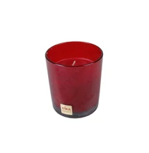 BLS3569GYPO Poharas gyertya 83/73mm RED 6db/cs