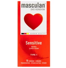 TNT0001DRHT MASCULAN "1" gumióvszer Sensitive 10db-os