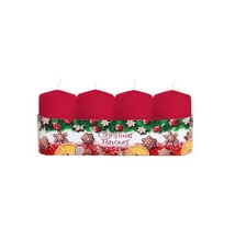 BRT3489GYKA ADVENTI Gyertya 4/40x70mm Christmas Flavous