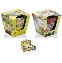 BRT5701GYPO Bartek poharas gyertya 115 gr Green Tea Pudding 12db/cs
