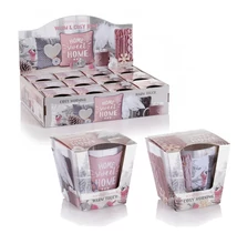 BRT5861GYPO Bartek poharas gyertya 115 gr Warm &amp; Cosy Home 12db/cs