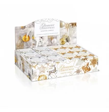 BRT7207GYPO Bartek poharas gyertya 115 gr Glamour Christmas 12db/cs