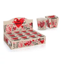 BRT8449GYPO Bartek poharas gyertya 115 gr For a Loved One 12db/cs 