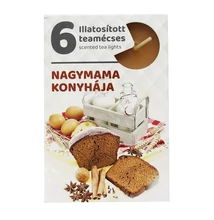 ADM7759GYIL Teamécses illatos A6 6db-os NAGYMAMA KONYHÁJA