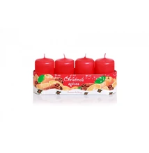 BRT8388GYKA ADVENTI Gyertya 40x70mm Christmas Spices Narancs-Fahéj