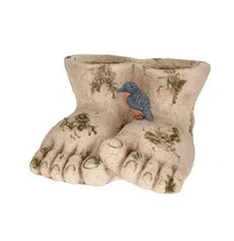 DDK1536LDLK Kaspó láb formájú kerámia 33x38,5x19,5cm  DD61536