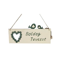 QXI1574LDLK KOP.FA TÁBLA BOLDOG TAVASZ 064078