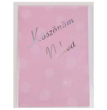 QXI5662PIEE KÉPESLAP KÖSZÖNÖM NEKE 13*19 363183