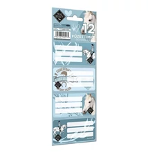 ICO8217PIIS LIZZYSULI Füzetcímke Wild Beauty Sport Club 12db/cs
