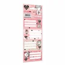 ICO8218PIIS LIZZYSULI Füzetcímke Tiny Dancer Lovely Ballerina 12db/cs