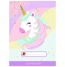 ICO8637PIIS ICO SÜNI LECKEFÜZET UNICORN A5