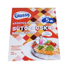 GLS8598FESE Glossy sütőzsacskó 5db. közepes méretű