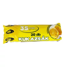 KEL2335HKEE Kelly kukazsák 35l citromos