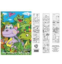 TTP6109PIEE Színező lapok T-Creativ A/4 10 lapos, dínók 