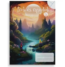 PTR0759PIIS Füzet pd kisalakú Írok és rajzolok III.vonalas-sima 32 lapos 