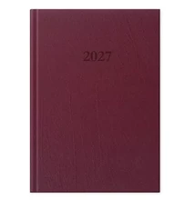 PTR2734PIEE Határidőnapló Period Standard A/5 napi bordó műbőr 2027