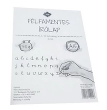 PTR5224PIIS Írólap pd A/5 félfamentes 10-50 nejlonos