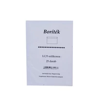WNR6218PIEE BORÍTÉK LC/5, FEHÉR, SZILIKONOS 25db/cs