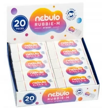 NBT8236PIIS Radír, papírtokos, Rubbie-M, Nebulo