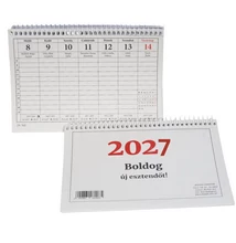 SZM6008PIEE Naptár pd asztali 23TA 