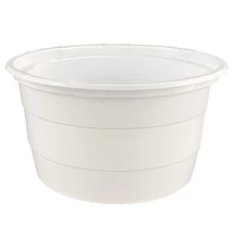 CHM8417FEED 0,75 Gulyástál, fehér(mikrózható) 50db.