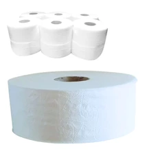 DET7640HKEE Toalett papír 2 rétegű,ragasztott, 100% cellulóz, 19cm átmérő, 100m TPC219R 100, 12 tek/cs.
