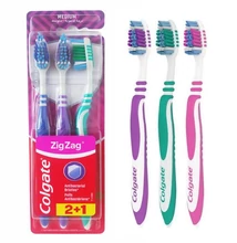 SMR2377DRSZ COLGATE fogkefe Zig Zag Medium 3x Family Pack