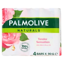 SMR5115DRSP Palmolive Szappan Naturals Tender Sensation - Milk &amp; Rose Oil 4x90g
