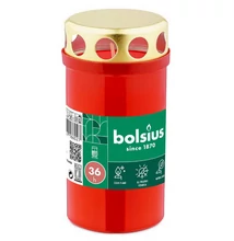 BLS8604GYKG Bolsius P.mécsesbetét NR3LS RED 20db/cs