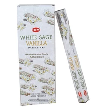 HEM1830FSHD HEM Füstölő 20db x 6 cs/dob. WHITE SAGE VANILLA