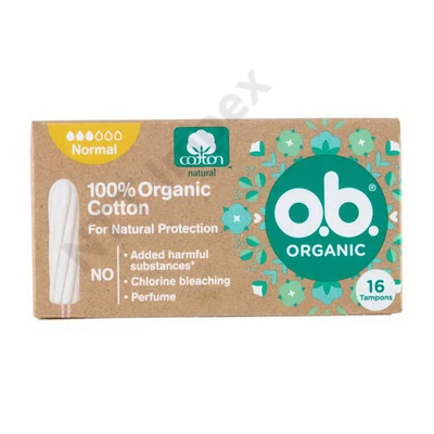 ZLD1914DRHT OB TAMPON ORGANIC 16DB NORMAL