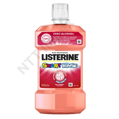ZLD8719DRSZ J.LISTERINE 500ML SMART RONSE MILD BERRY 