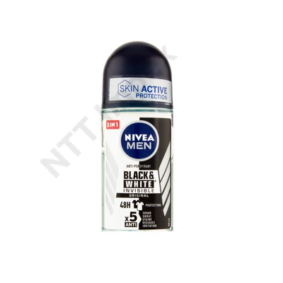 SMR8867DRDZ NIVEA MEN ROLL ON B&W INVISIBLE ORIGINAL 50ML