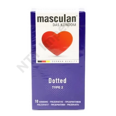 TNT0002DRHT MASCULAN "2" gumióvszer Dotted 10db-os