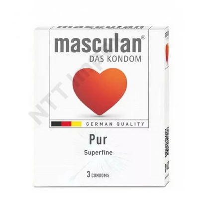 TNT0063DRHT MASCULAN "Superfine" gumióvszer Pur 3db-os