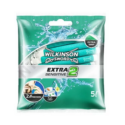 TNT4880DRBR WILKINSON Eldobható borotva Extra2 Sensitive női 5db-os