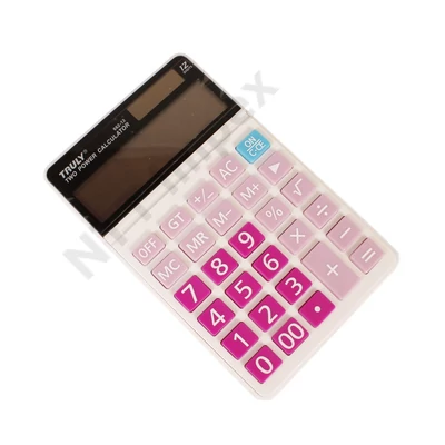 PTR6200PIID Számológép Truly asztali 662-12 rózsaszín