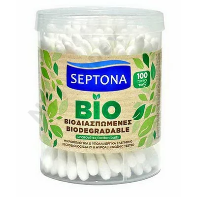 MAL6908HKEC Septona fültisztító biológiailag lebomló 100db kerek