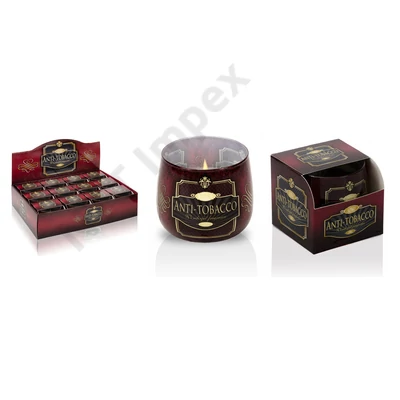 BRT1178GYPO Bartek poharas gyertya 100 gr Anti-Tobacco Wonderfull 12db/cs