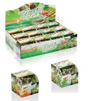 BRT1339GYPO Bartek poharas gyertya 100 gr Green Tea 12db/cs