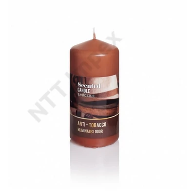BRT4130GYDI Díszgyertya henger 60x120mm ANTI-TOBACCO