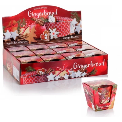 BRT5800GYPO Bartek poharas gyertya 115 gr Gingerbread 12db/cs