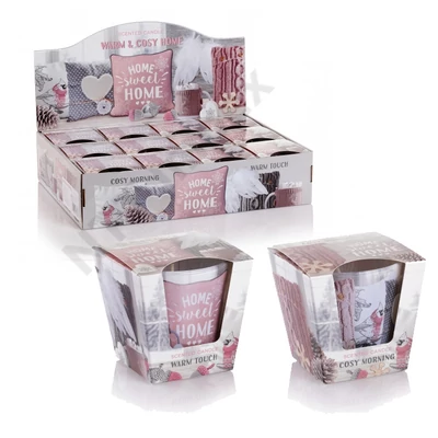 BRT5861GYPO Bartek poharas gyertya 115 gr Warm & Cosy Home 12db/cs