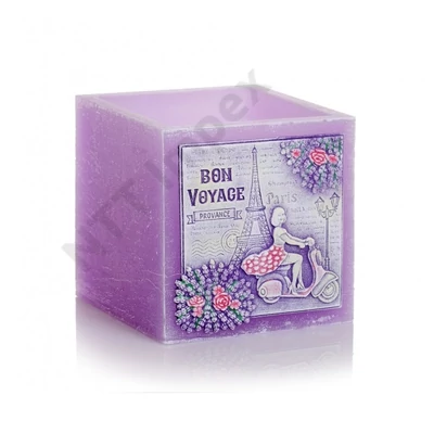 BRT6286GYLA LAMPION Négyszögű 110X105mm Bon Voyage