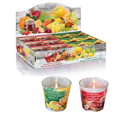 BRT6313GYPO Bartek poharas gyertya 115 gr Winter Tutti Frutti new 12db/cs