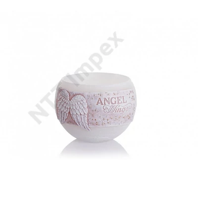 BRT7224GYLA LAMPION Gömb 120mm Rustic Angel Wing